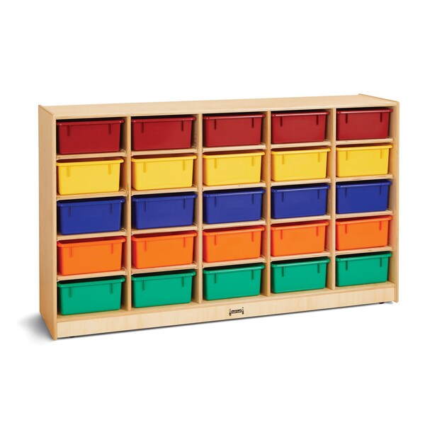Jonti-Craft 25 Tub Mobile Storage, with Colored Tubs 4026JC - main
